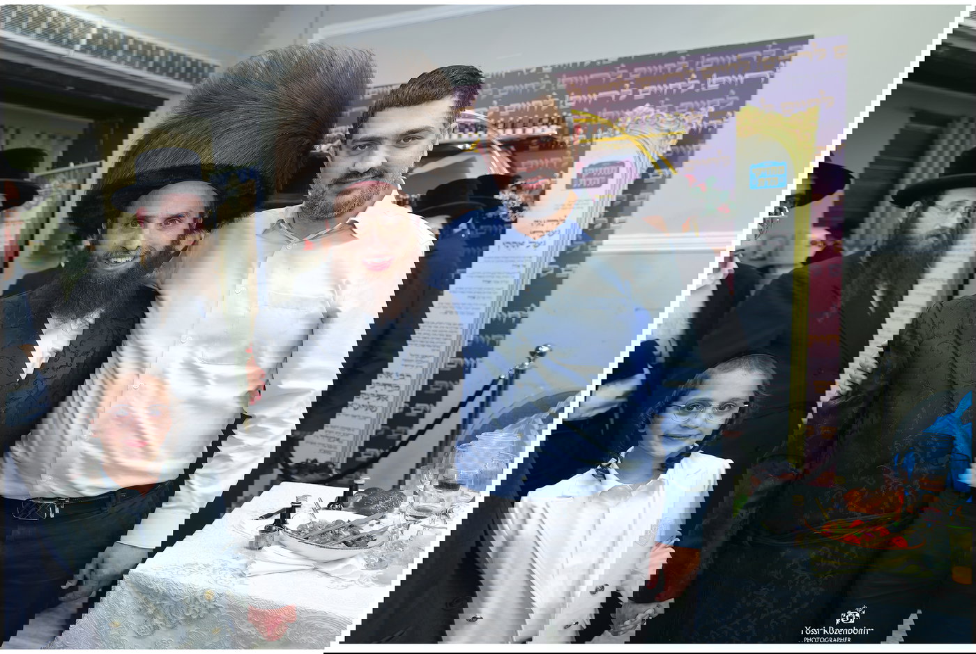 בר מצווה לבנו של אהרון אלבוים