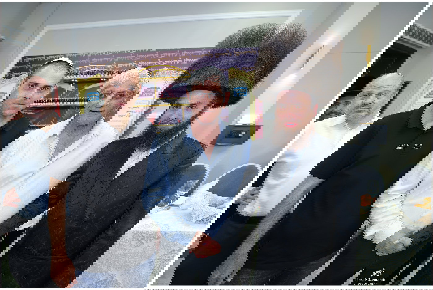 בר מצווה לבנו של אהרון אלבוים