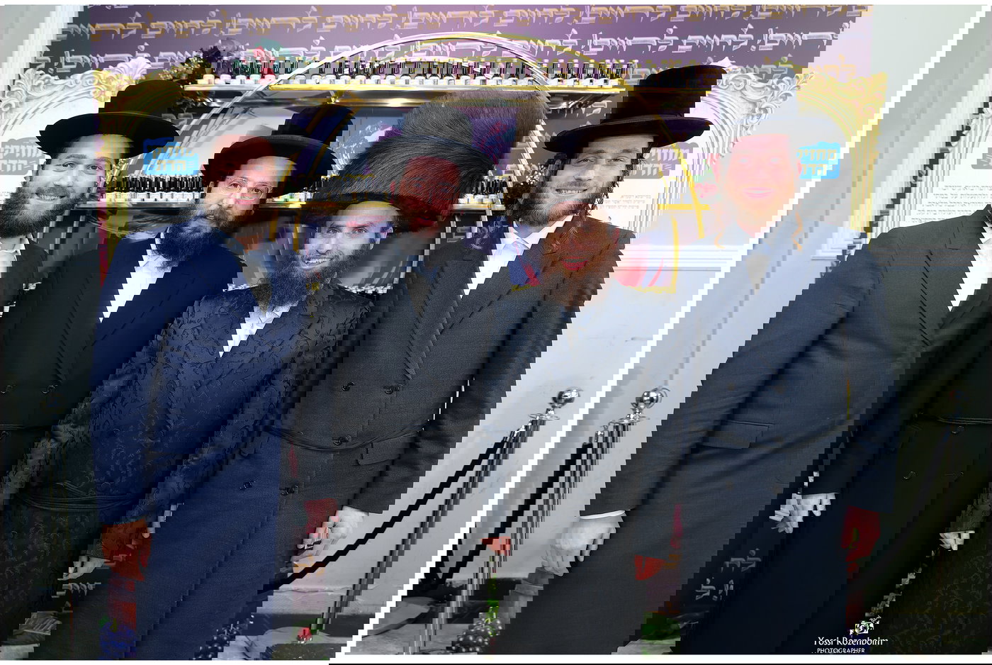 בר מצווה לבנו של אהרון אלבוים