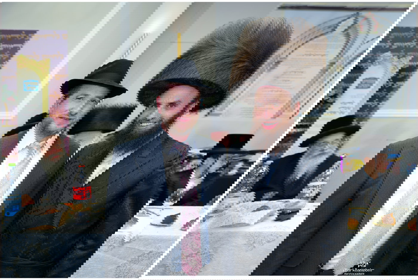 בר מצווה לבנו של אהרון אלבוים