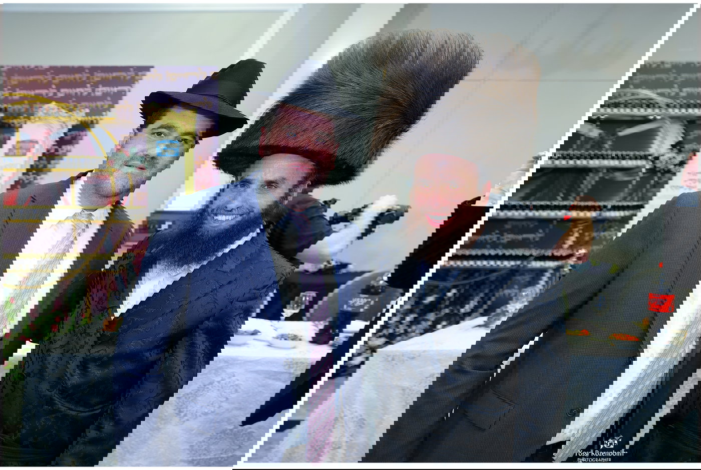 בר מצווה לבנו של אהרון אלבוים