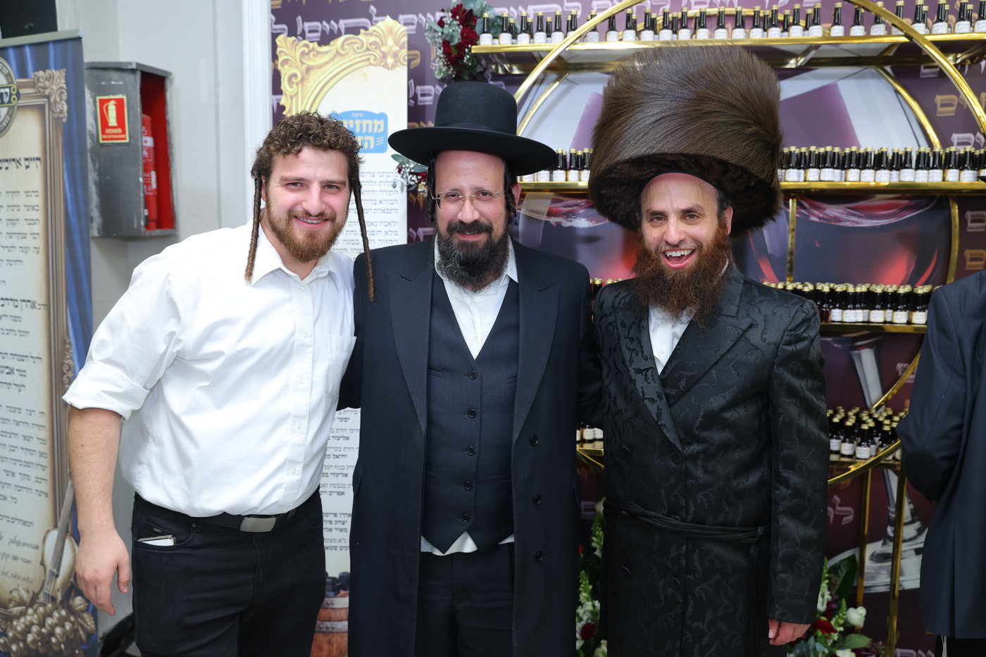 בר מצווה לבנו של אהרון אלבוים