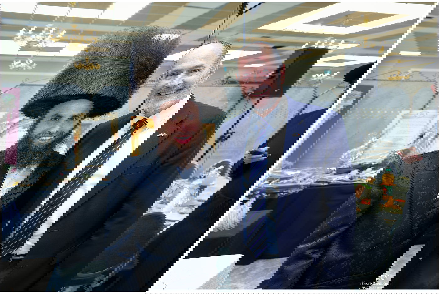 בר מצווה לבנו של אהרון אלבוים