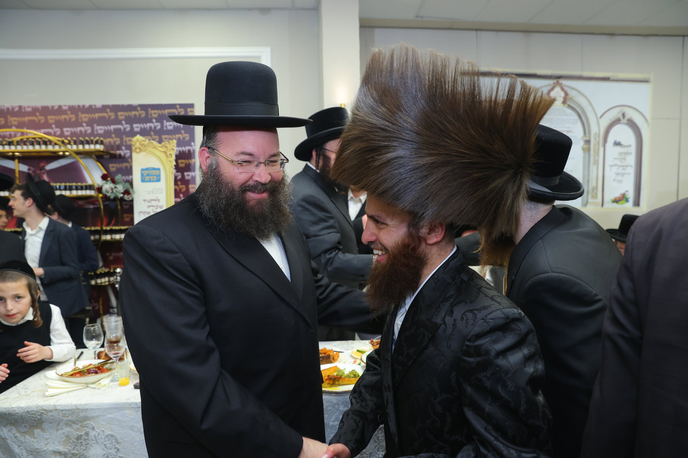 בר מצווה לבנו של אהרון אלבוים