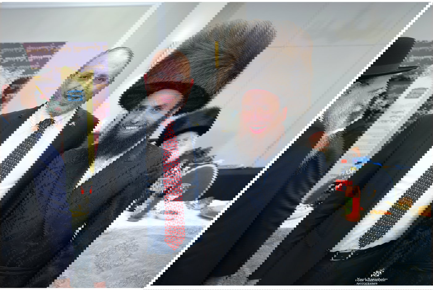 בר מצווה לבנו של אהרון אלבוים