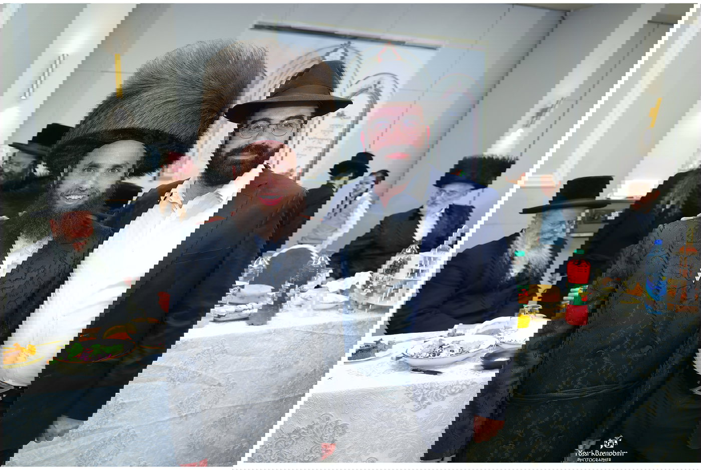 בר מצווה לבנו של אהרון אלבוים