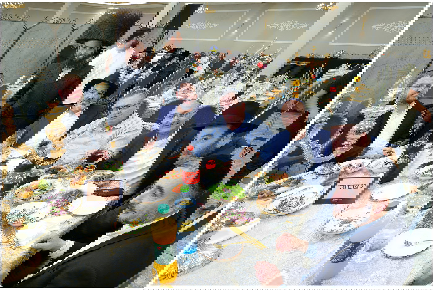 בר מצווה לבנו של אהרון אלבוים