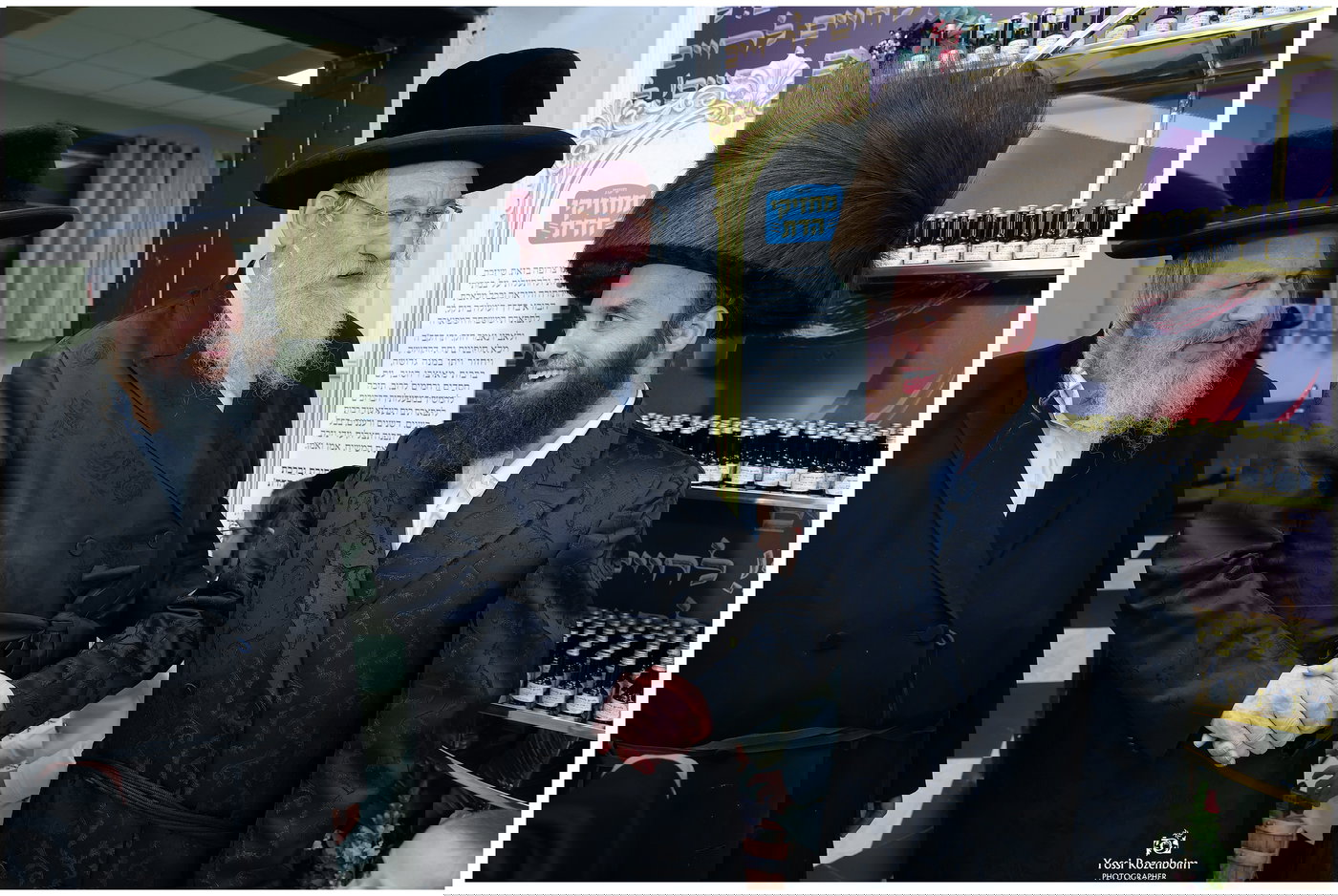 בר מצווה לבנו של אהרון אלבוים