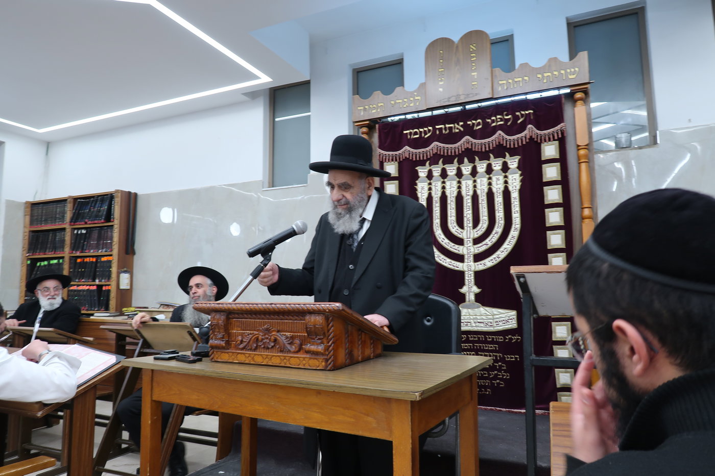 פתיחת זמן קיץ בישיבת "פורת יוסף - גאולה"