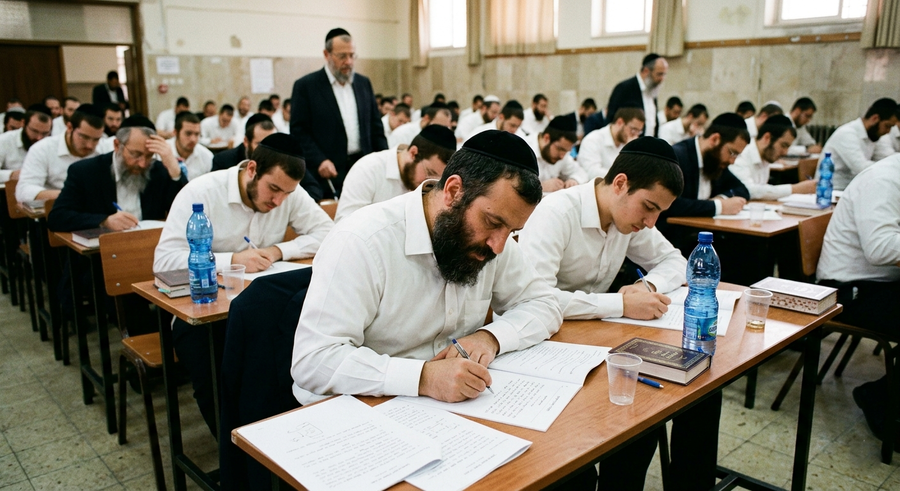 הפתעה בחדר הבחינה: מה גורם לנבחנים בהלכות שבת להצליח הרבה יותר?