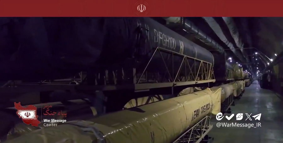 איראין חושפת שיניים - הסרטון שפרסמו במהלך הפסקת האש