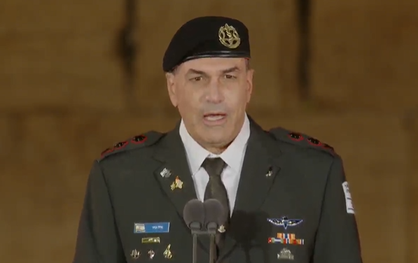 "נדרשת שותפות של כל העם בנשיאה בנטל": דברי הרמטכ"ל בטקס יום הזכרון