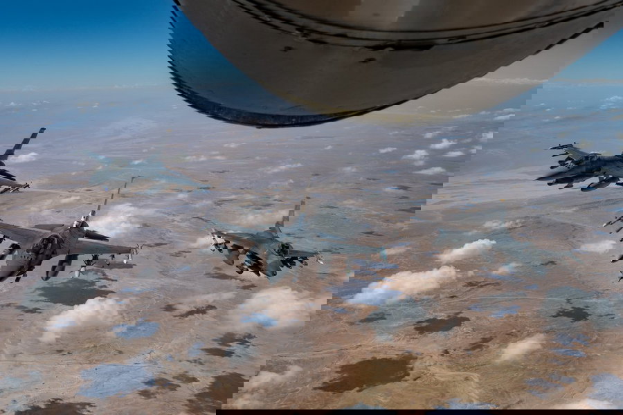 מטוסי הקרב של ארה"ב מול איראן