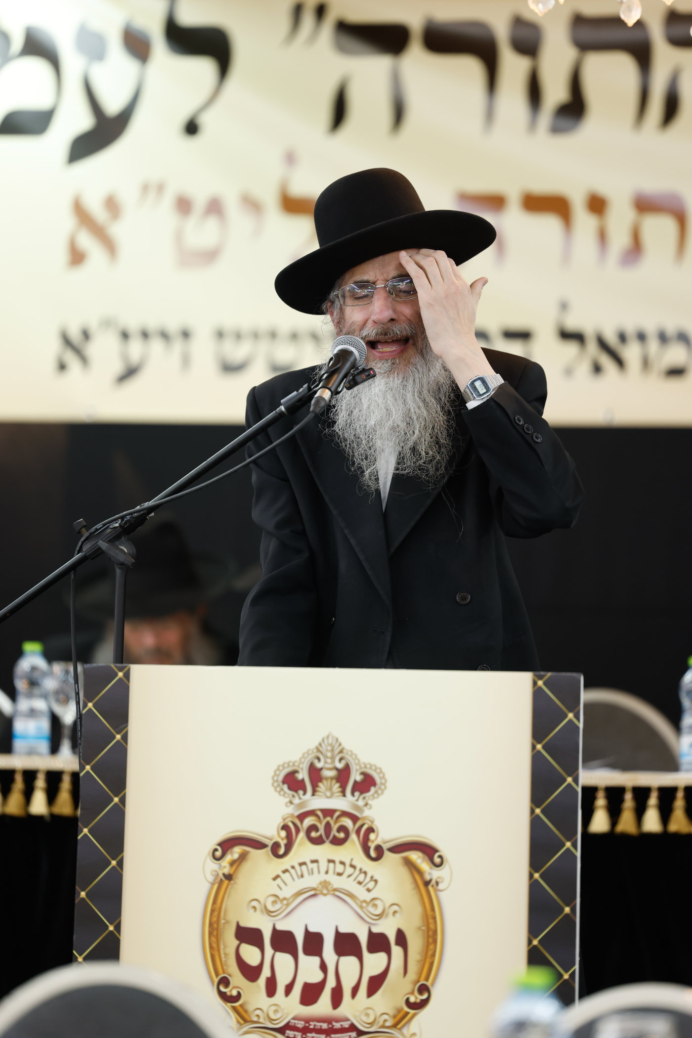 רבי דוד מינצר במעמד כבוד התורה 'וכתבתם'