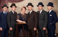 מאיר שבח(ארוין), מנחם אליעזר(אלכסנדר), האב ישעיהו, האם שרה צביה, שמעון מנשה צבי וחיים שלמה