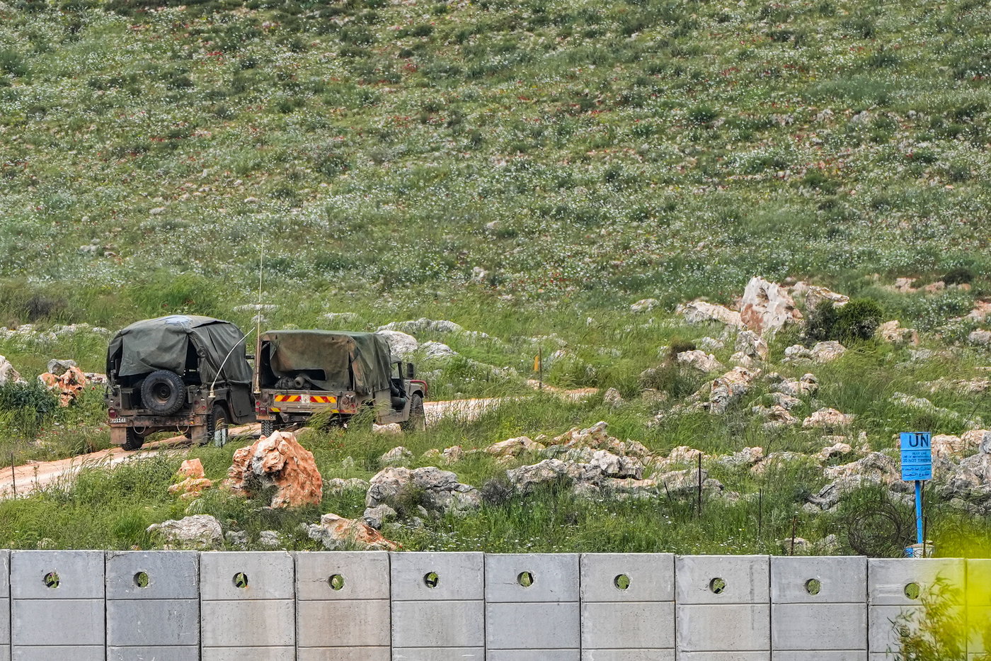 גבול הצפון, אתמול