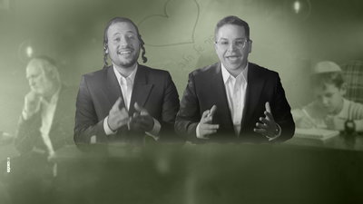 אבי אילסון ומוטי איידנסון בגרסה ווקאלית ללהיט שלהם: "דיבור של הלב"