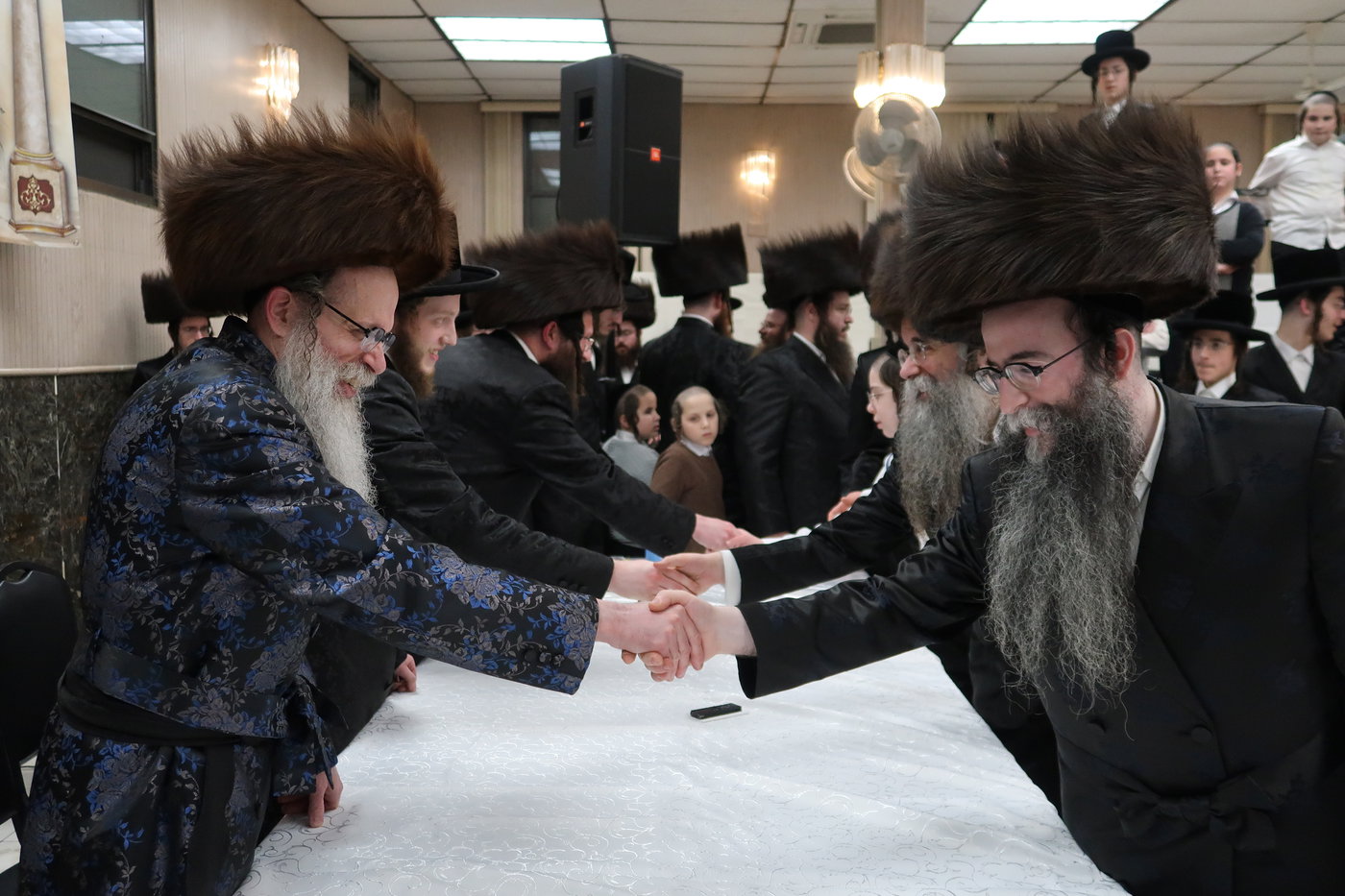 שמחת הווארט של בן האדמו"ר מצאנז זוועהיל