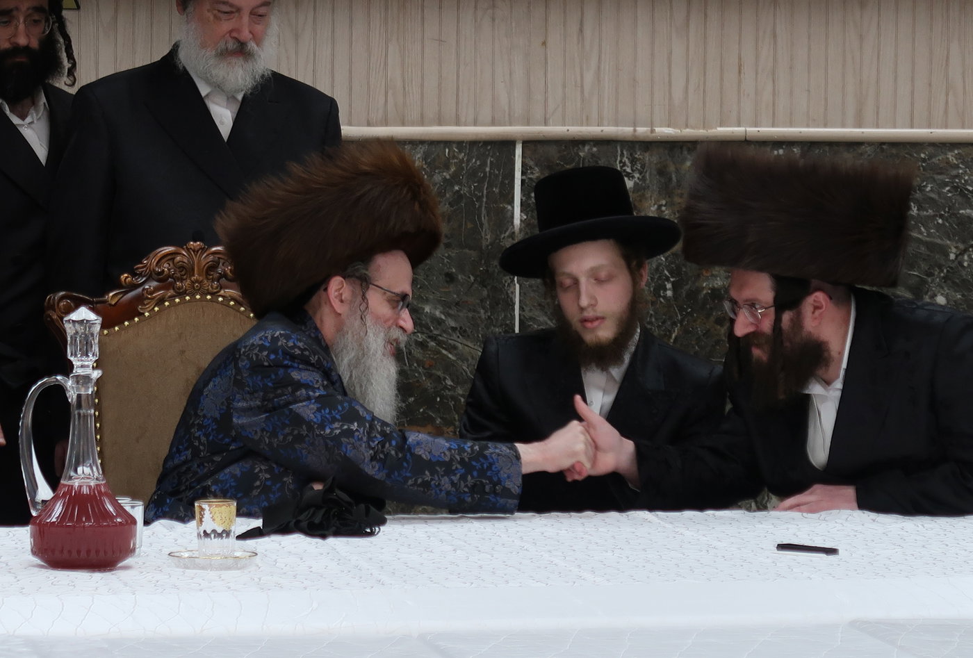 שמחת הווארט של בן האדמו"ר מצאנז זוועהיל