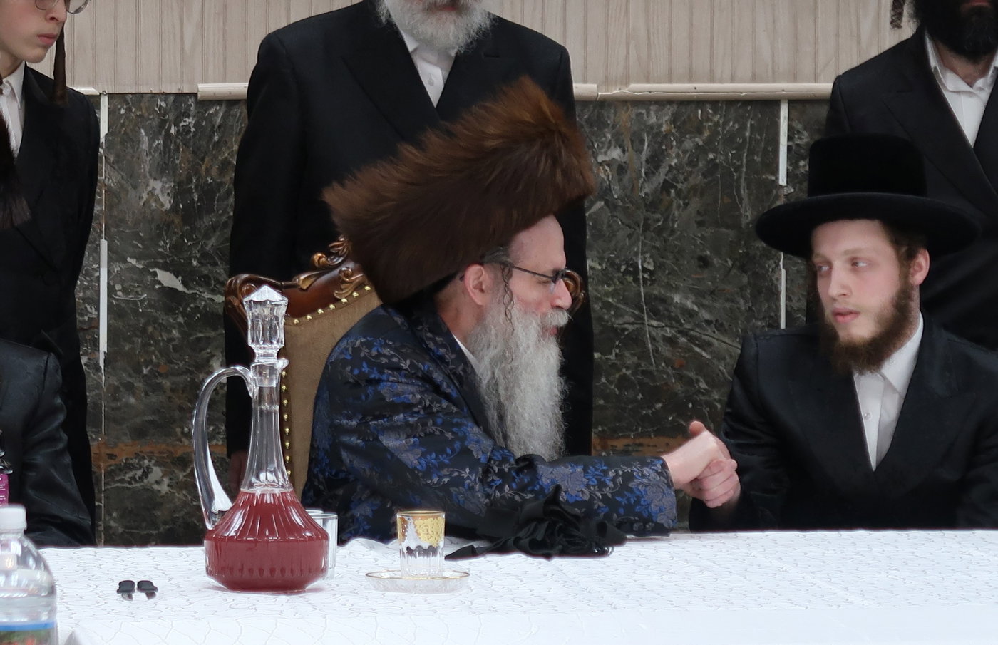 שמחת הווארט של בן האדמו"ר מצאנז זוועהיל