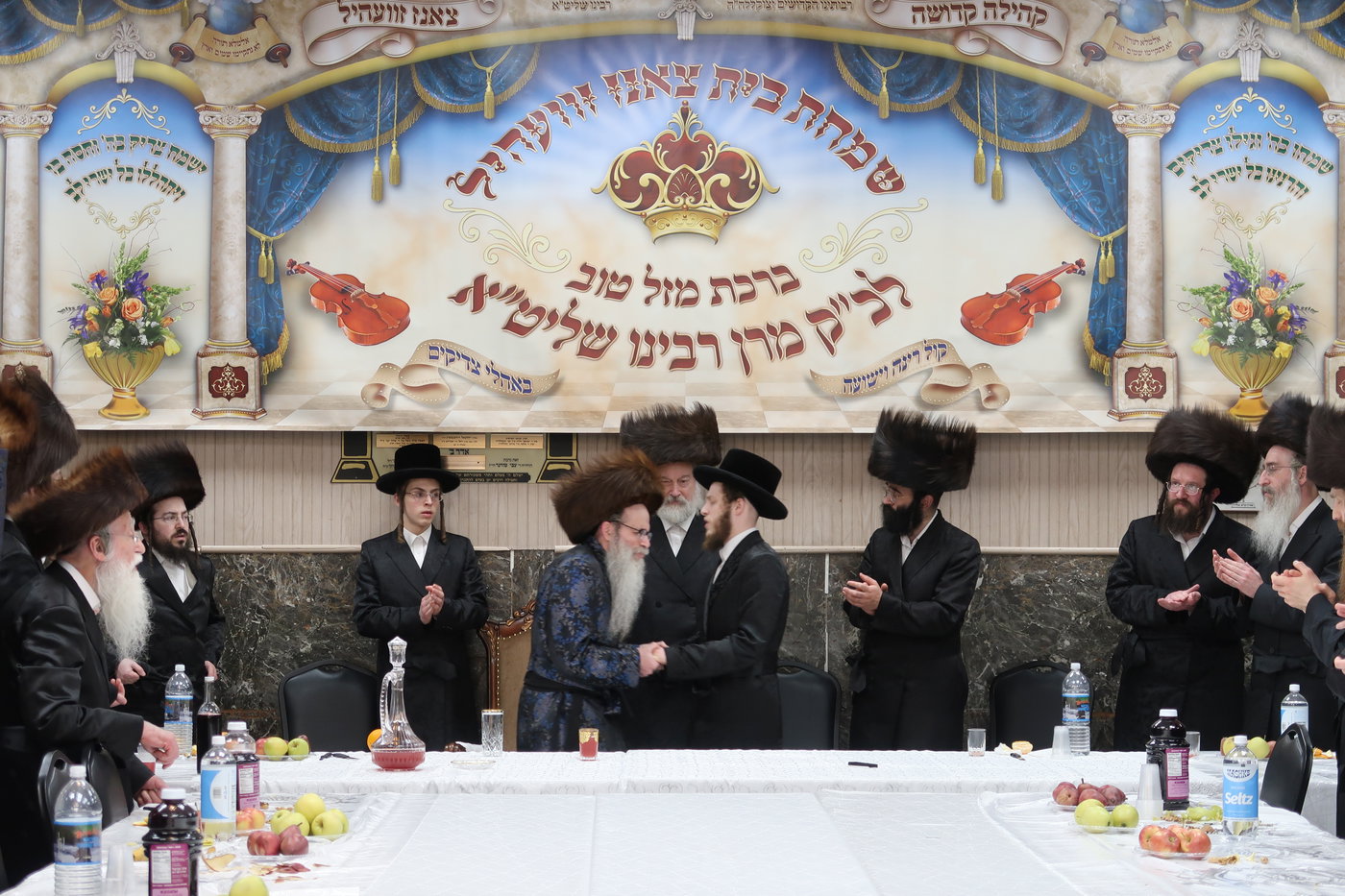 שמחת הווארט של בן האדמו"ר מצאנז זוועהיל