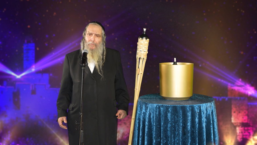 הרב שלום ארוש מעלה את "משואת האמונה והתשובה"