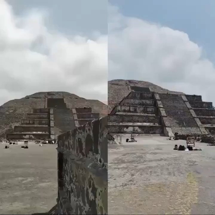 החמוש יורה בתיירים מראש הפירמידה