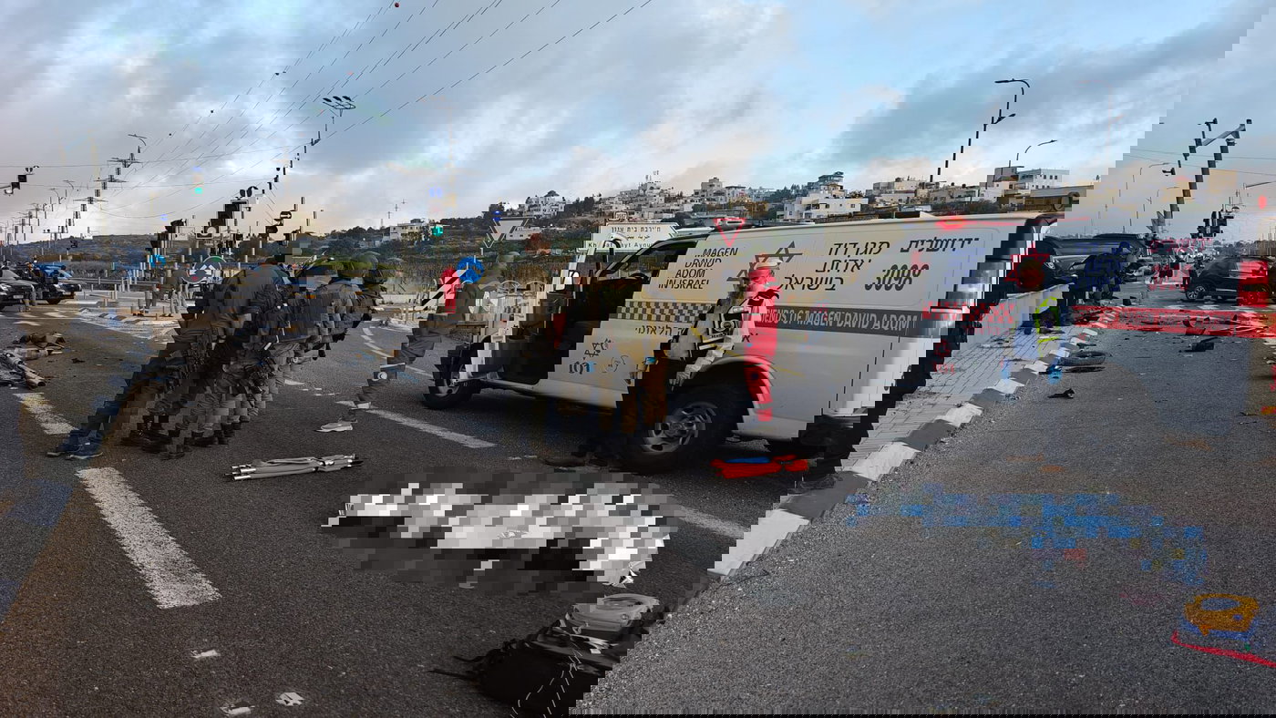 זירת התאונה הקטלנית, הבוקר