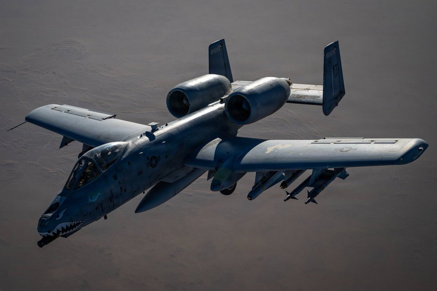 מטוסי A-10 ת'אנדרבולט II של חיל האוויר האמריקאי