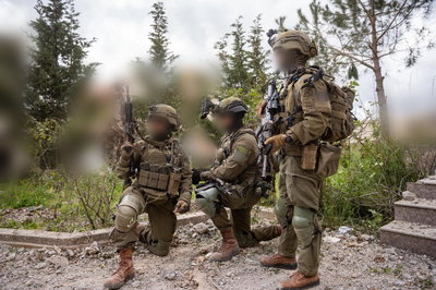 כוחות חטיבת הצנחנים בבינת ג'בייל