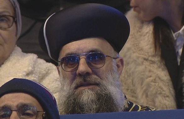 ציונוב בטקס המשואות, אמש