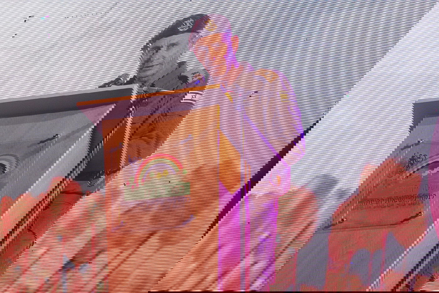 טקס יום הזיכרון בכפר ורדים