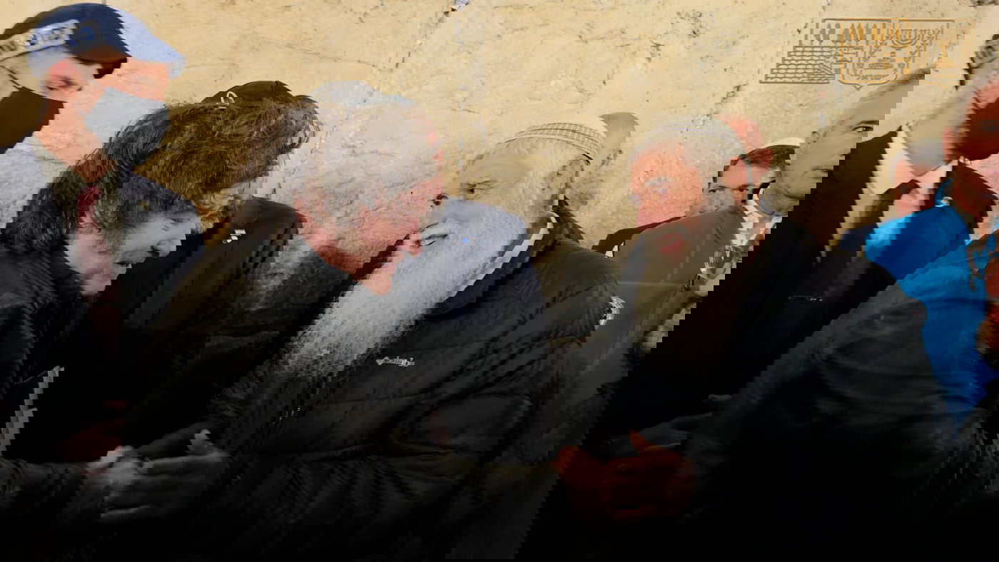 נשיא ארגנטינה חוויאר מיליי בכותל המערבי