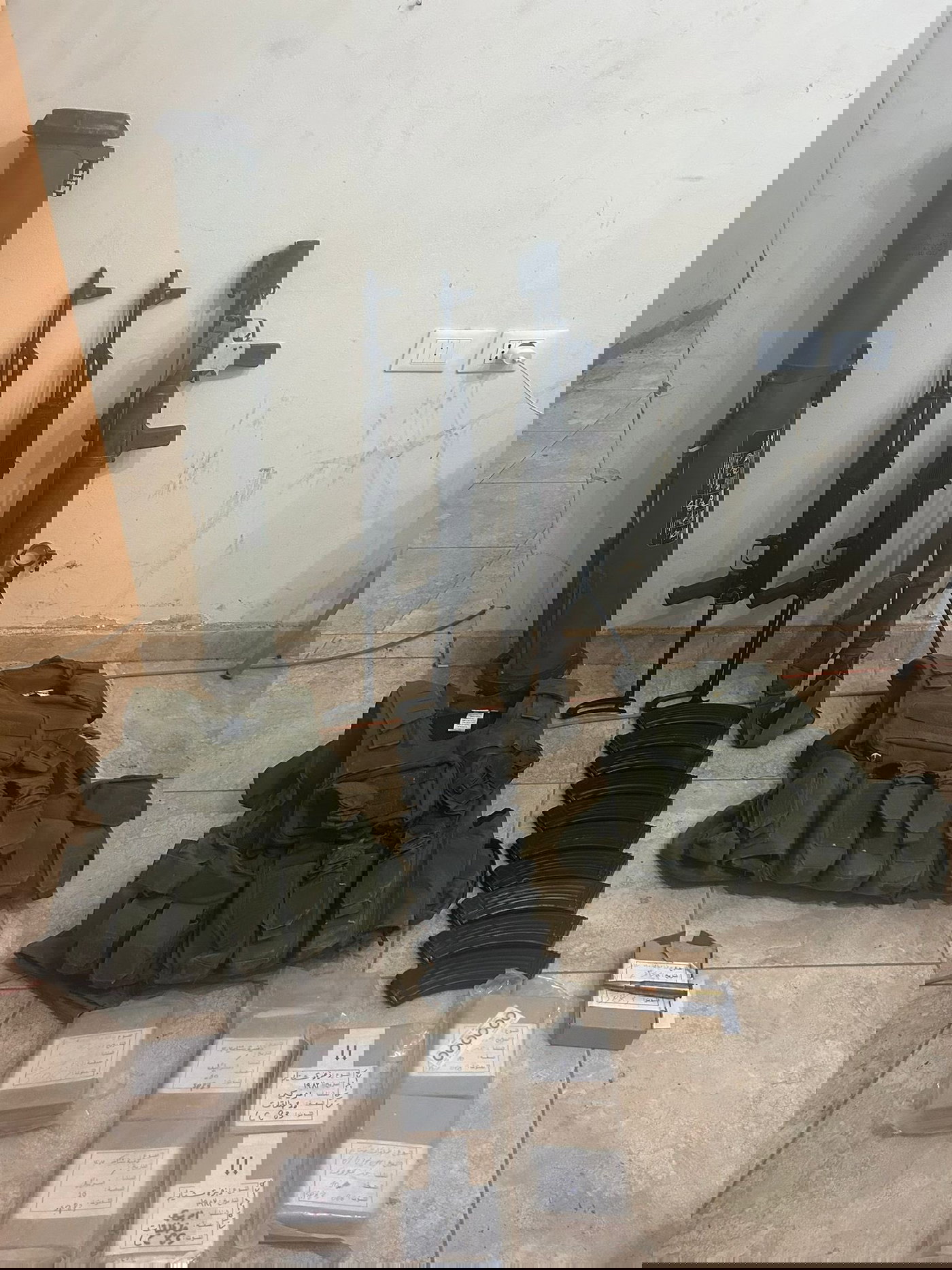 אמצעי לחימה שנמצאו בדרום לבנון