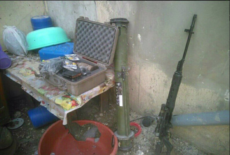 אמצעי לחימה שנמצאו בדרום לבנון