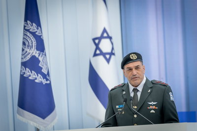 הרמטכ"ל בטקס בבית הנשיא