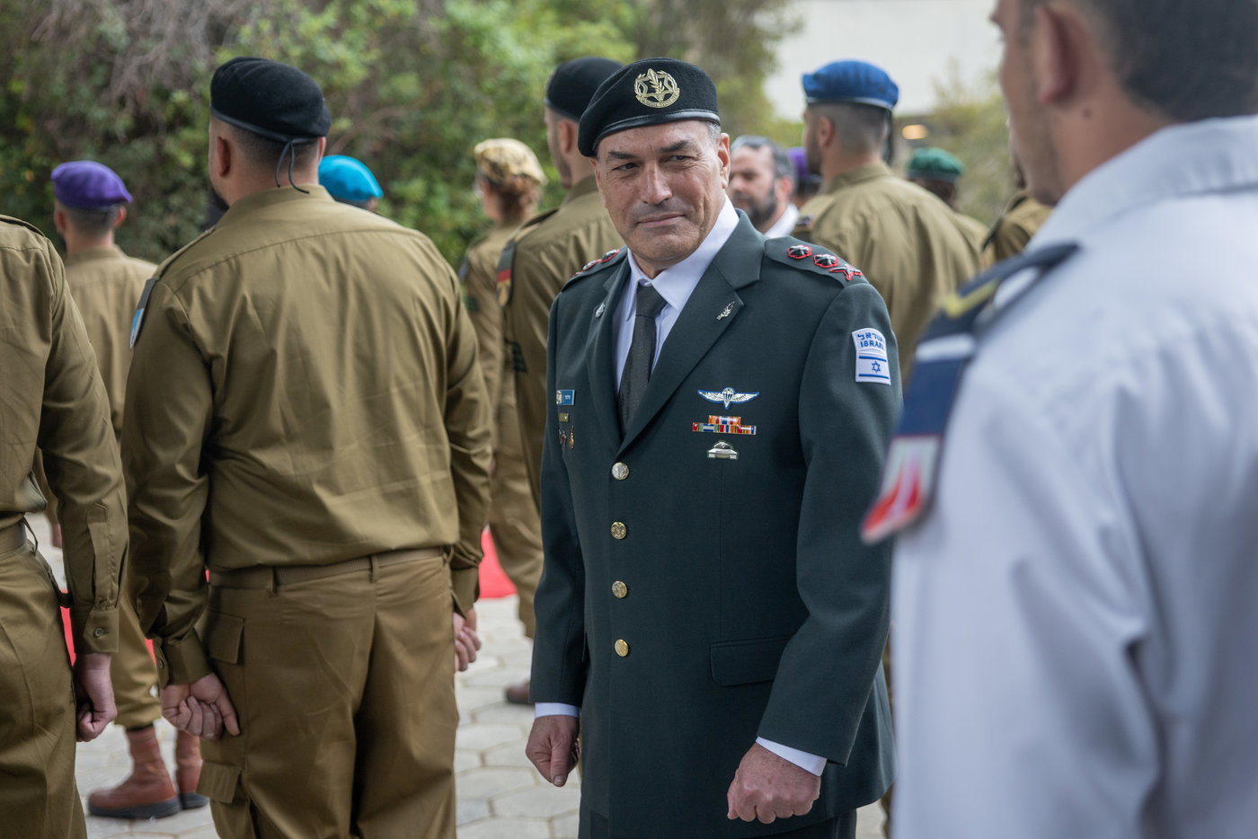 הרמטכ"ל בטקס בבית הנשיא