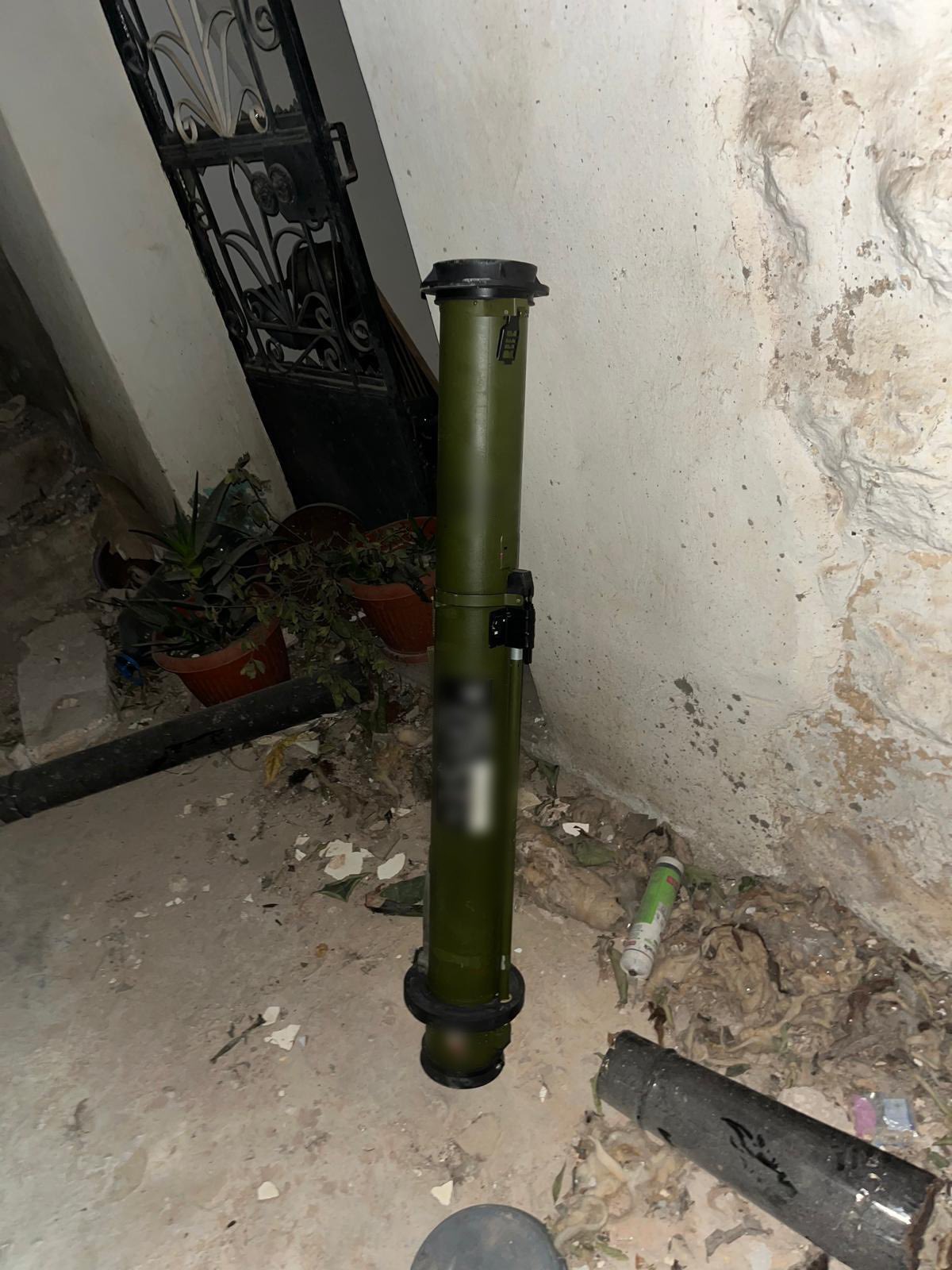 אמצעי לחימה שנמצאו בדרום לבנון