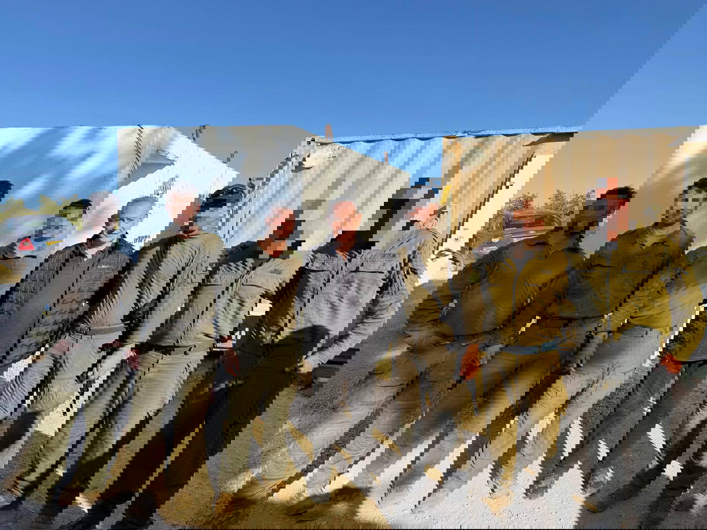 נתניהו עם לוחמי כיפת ברזל, היום