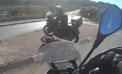 עולה על אי תנועה ובורח לשיחים: כך הסתיים מרדף דרמטי בצפון | צפו