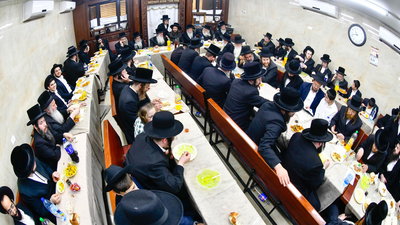 הילולא קדישא בספינקא גני גד