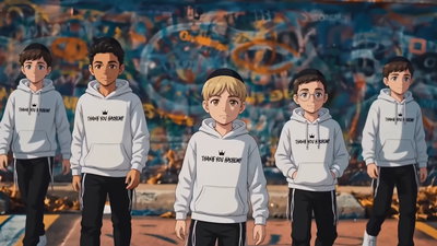 ילדי 'תודה לך השם' בגרסה ווקאלית וקליפ: "רוצה להיות כמו זושא"