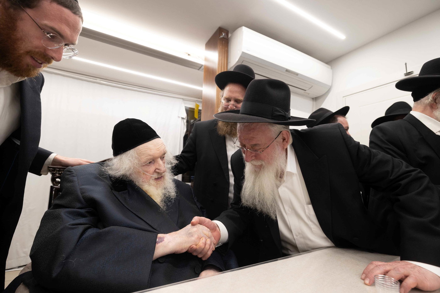 המעמד במעונו של הגר"מ שטרנבוך