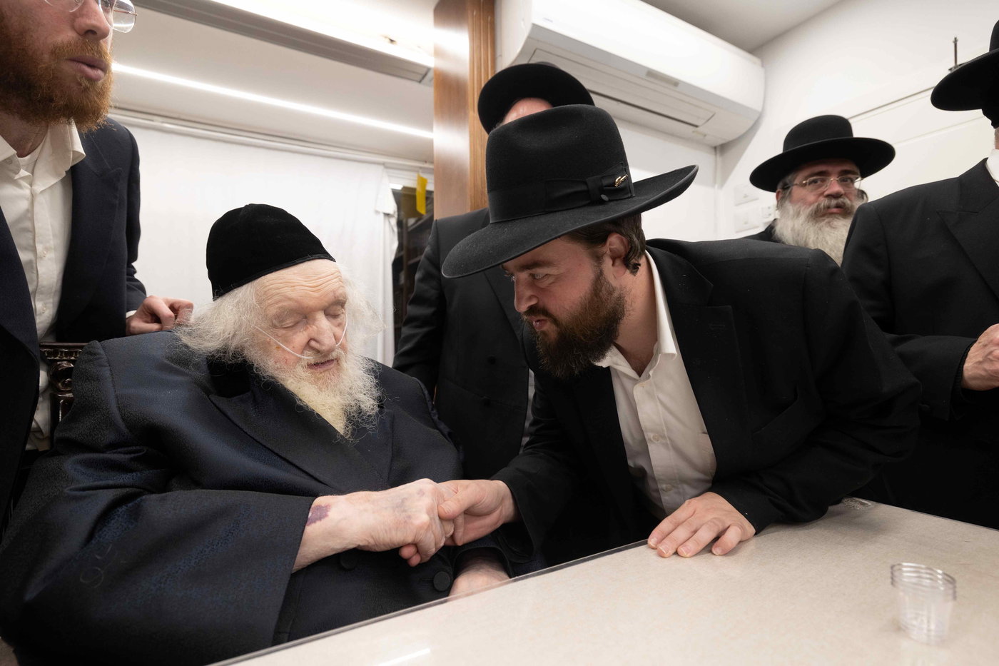 המעמד במעונו של הגר"מ שטרנבוך