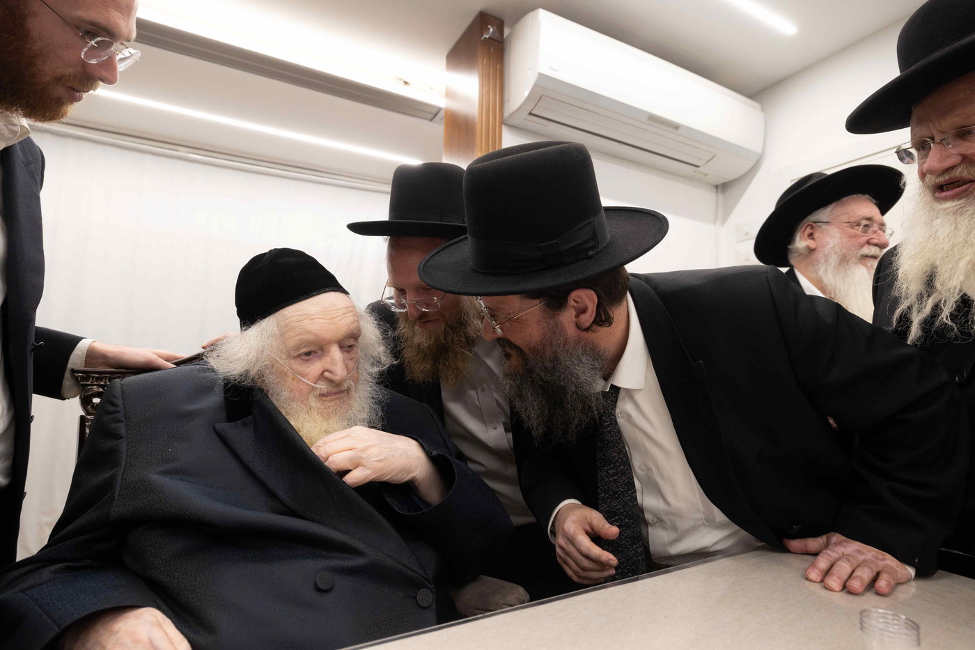 המעמד במעונו של הגר"מ שטרנבוך