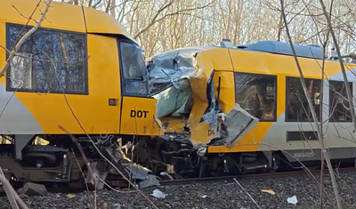 מבצע חילוץ דרמטי בלב היער: רכבות התנגשו חזיתית בדנמרק