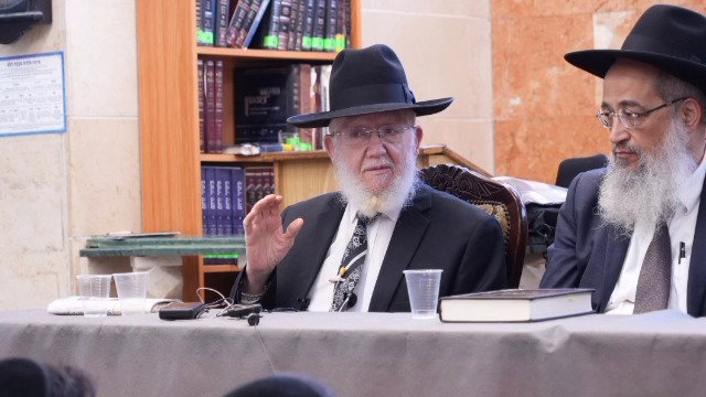 הגר"צ מאזוז בפתיחת הזמן