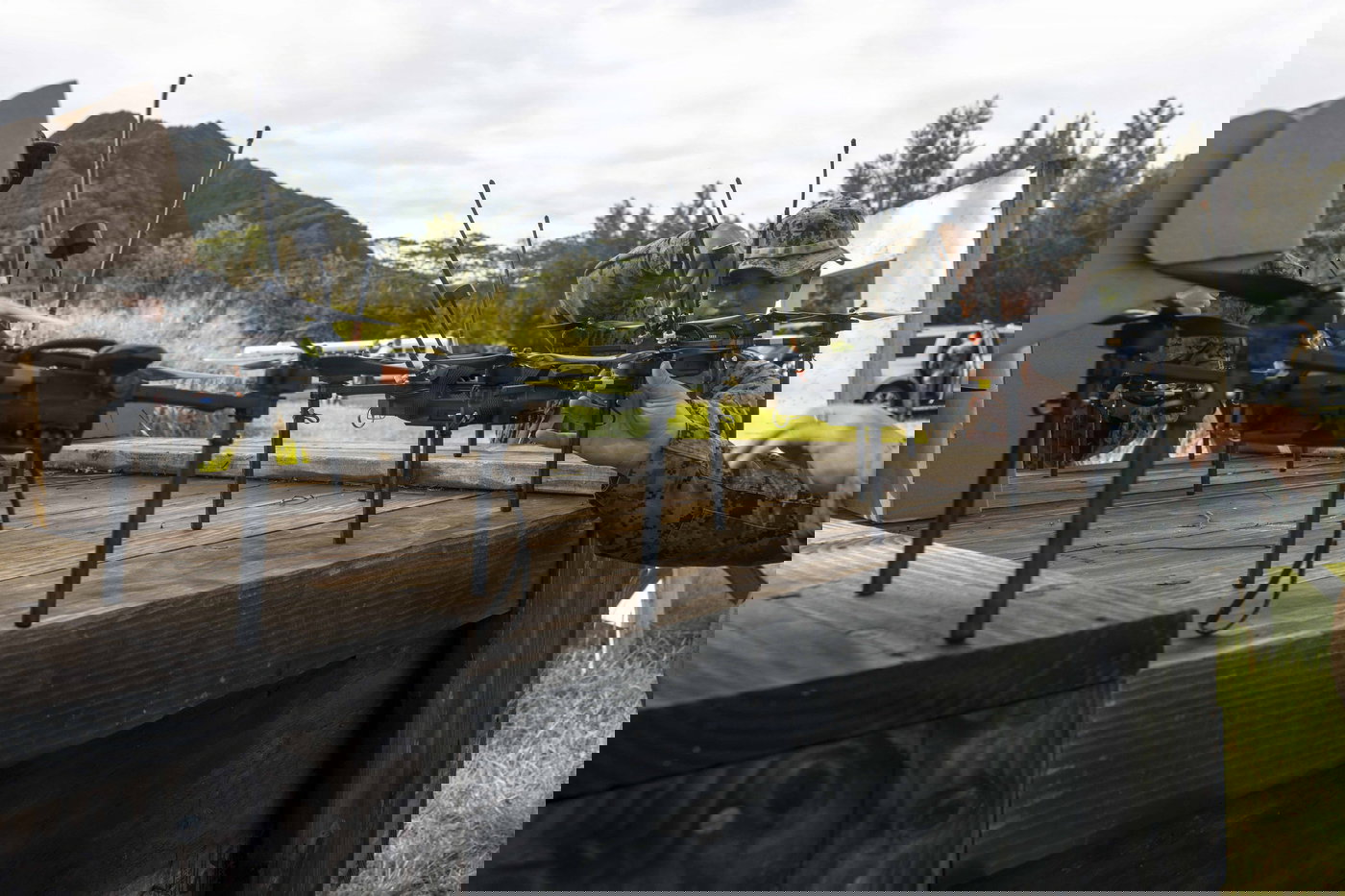 חיל הנחתים של גדוד החוף מפעילים כטב"ם