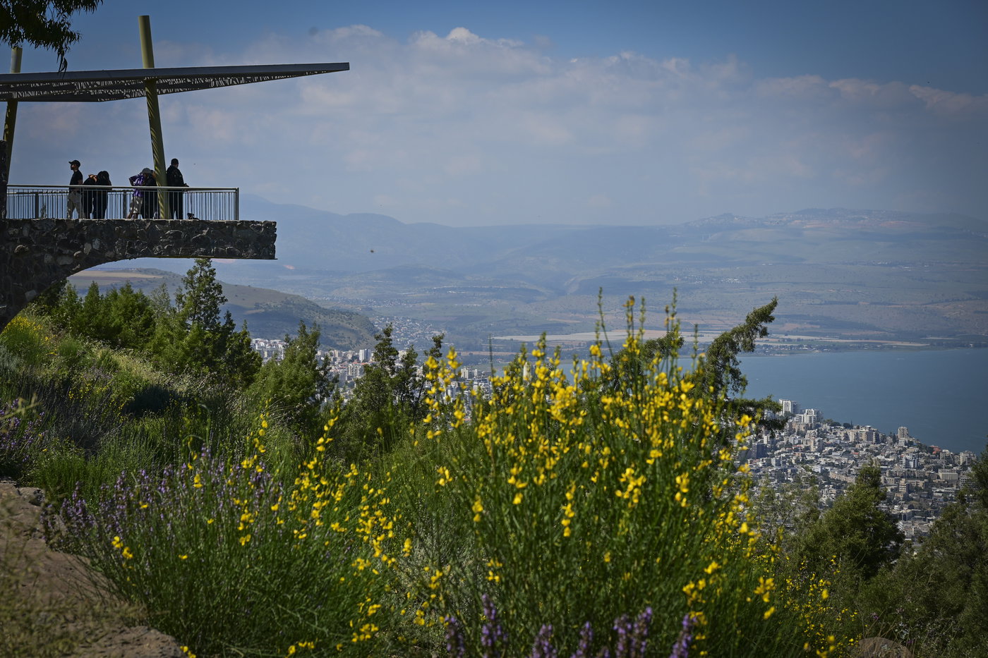 הכנרת, אתמול
