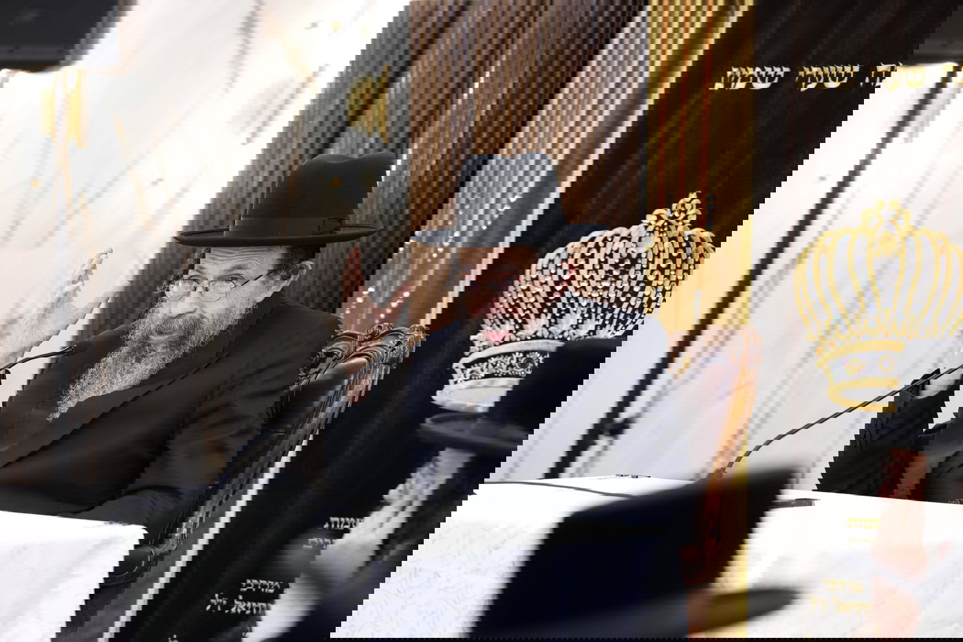 האדמו"ר מתולדות יהודה סטוטשין בפתיחת הזמן